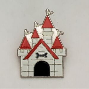 Disney Pin Trading Castle Dog House Cats & Dogs Mystery Collection Pin